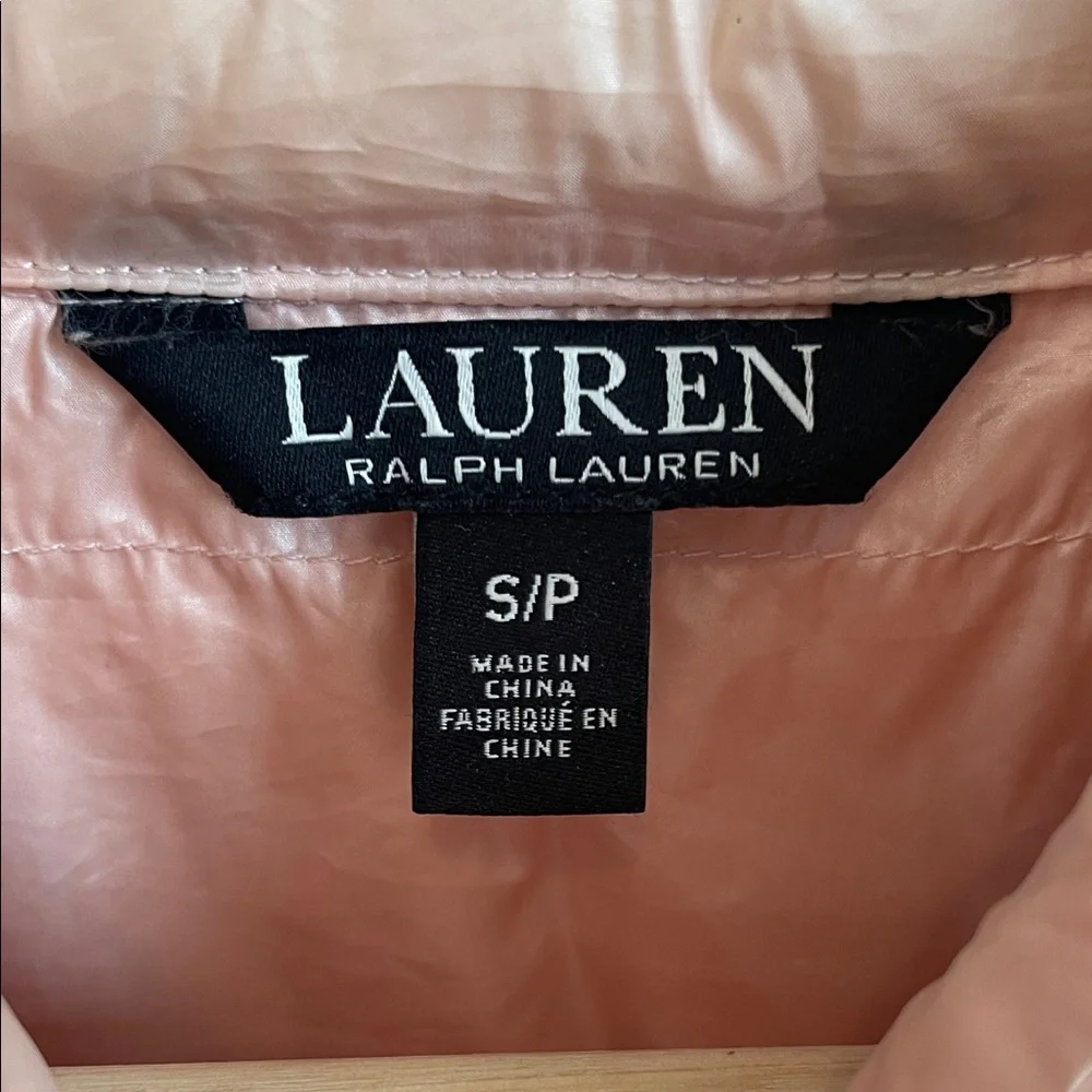 Polo by Ralph Lauren Light Pink Puffer Jacket - Picture 4 of 9
